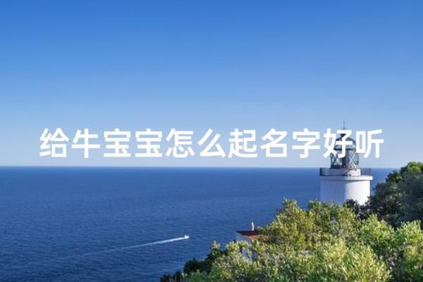 要如何给早上9点出生的属牛男孩取名字姓名 要如何给早上9点出生的属牛男孩取名字姓名